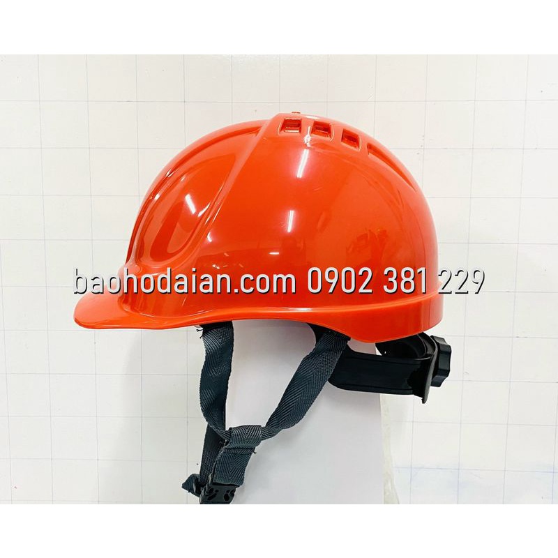 Nón bảo hộ lao động nhựa ABS có lỗ thông hơi N09