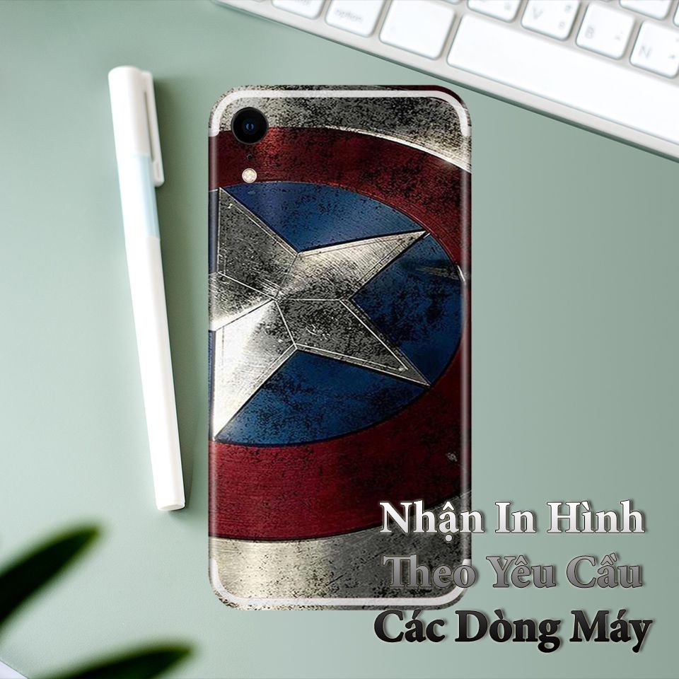 Miếng Dán Skin Điện Thoại ❤️ In Hình Captain Cho Iphone 6/ 7/ 8/ X/ XS/ 11/ 11 Pro Max Và Các Dòng Máy Android