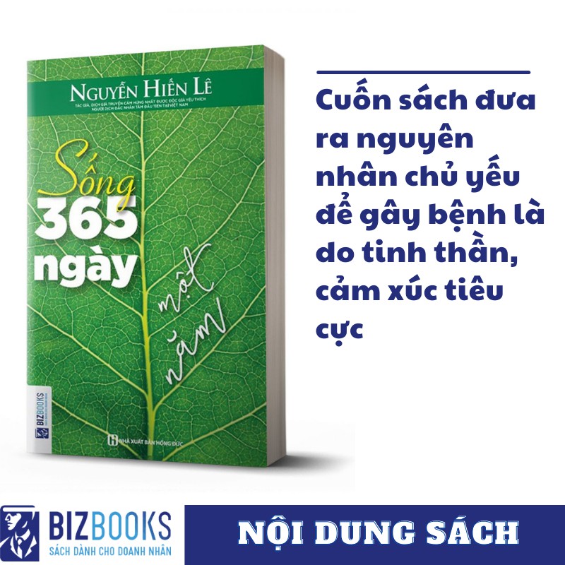 Sách - BIZBOOKS - Sống 365 Ngày 1 Năm - 1 BEST SELLER