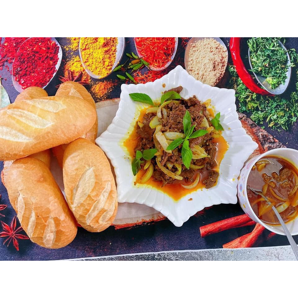 Bò né ướp sẵn kèm bơ Pháp hộp 0,5kg - Thực phẩm sạch cấp đông loại 1