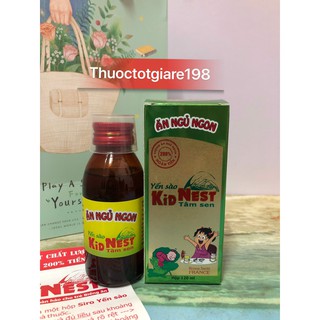 Yến sào KID’S NEST Tâm Sen-giúp bé ngủ ngon (Lọ 120ml)