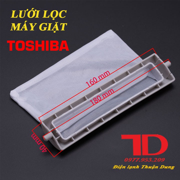 Túi lọc máy giặt TOSHIBA 40x190mm 9kg