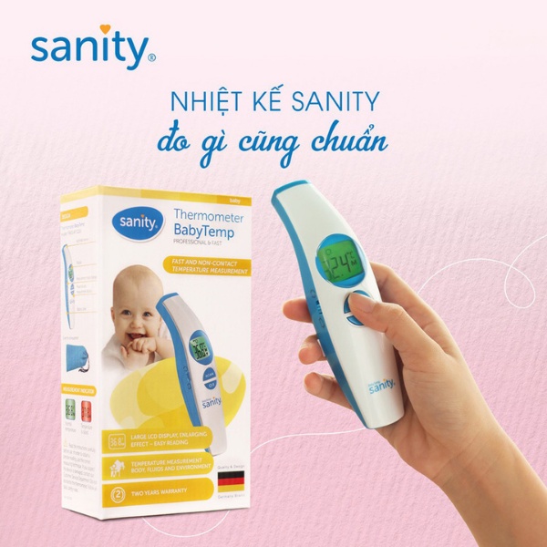 [CHÍNH HÃNG] Nhiệt Kế Hồng Ngoại Đa Năng Sanity