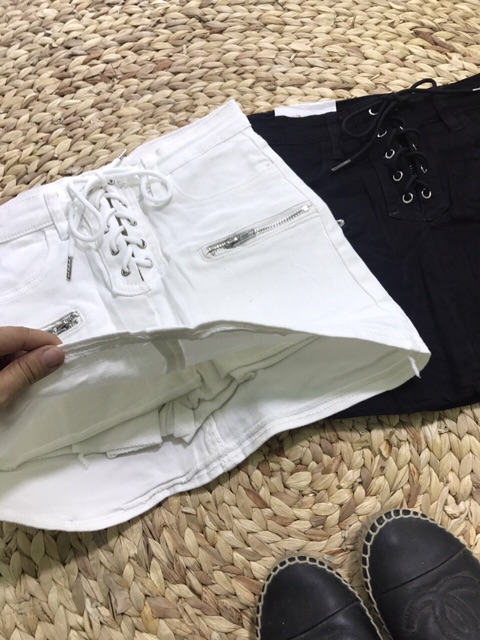 Quần váy  khoá ngang chất lừ