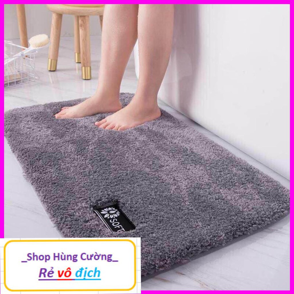 Thảm lau chân lót lông SOFT