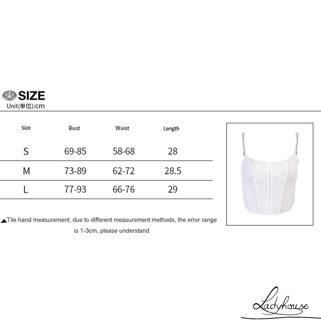 Áo Croptop Hai Dây Phối Ren Hoa Gợi Cảm Cho Nữ