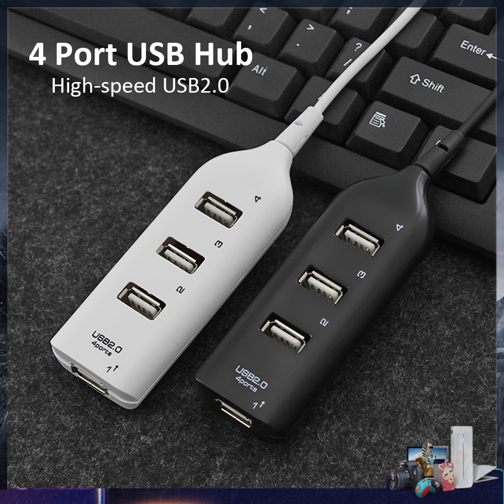 Hub chia 4 cổng USB 2.0 tốc độ cao 5Mbps