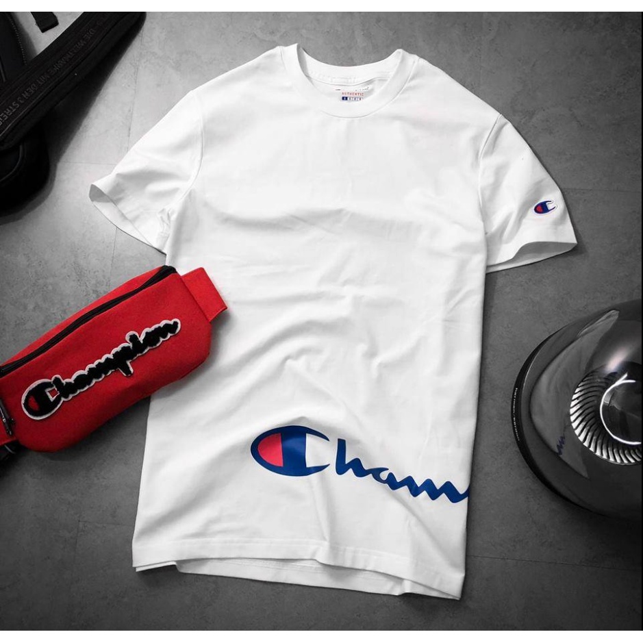 Áo Thun Champion nhiều màu ,  Chất Vải mát Thời Trang Nam- Nữ