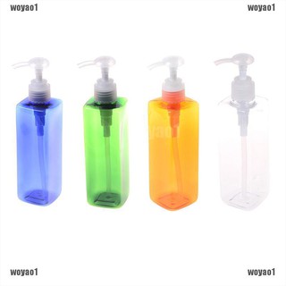 Chai Nhựa Đựng Xà Phòng Có Vòi Bơm 250ML