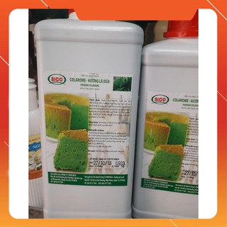 Hương lá dứa có màu bico 100ml