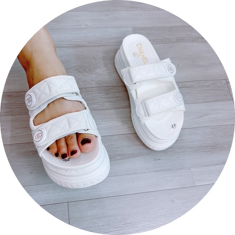 Dép đế xuồng 7p 2 quai chần chỉ Xa nel hàng loại 1