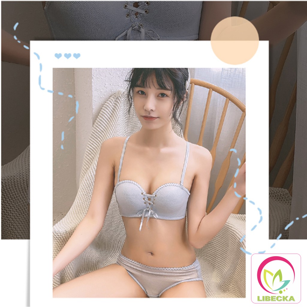 Bộ đồ lót su đúc bàn tay buộc dây nâng ngực tạo khe Sexy gợi cảm siêu đẹp hàng cao cấp BDL40 | BigBuy360 - bigbuy360.vn