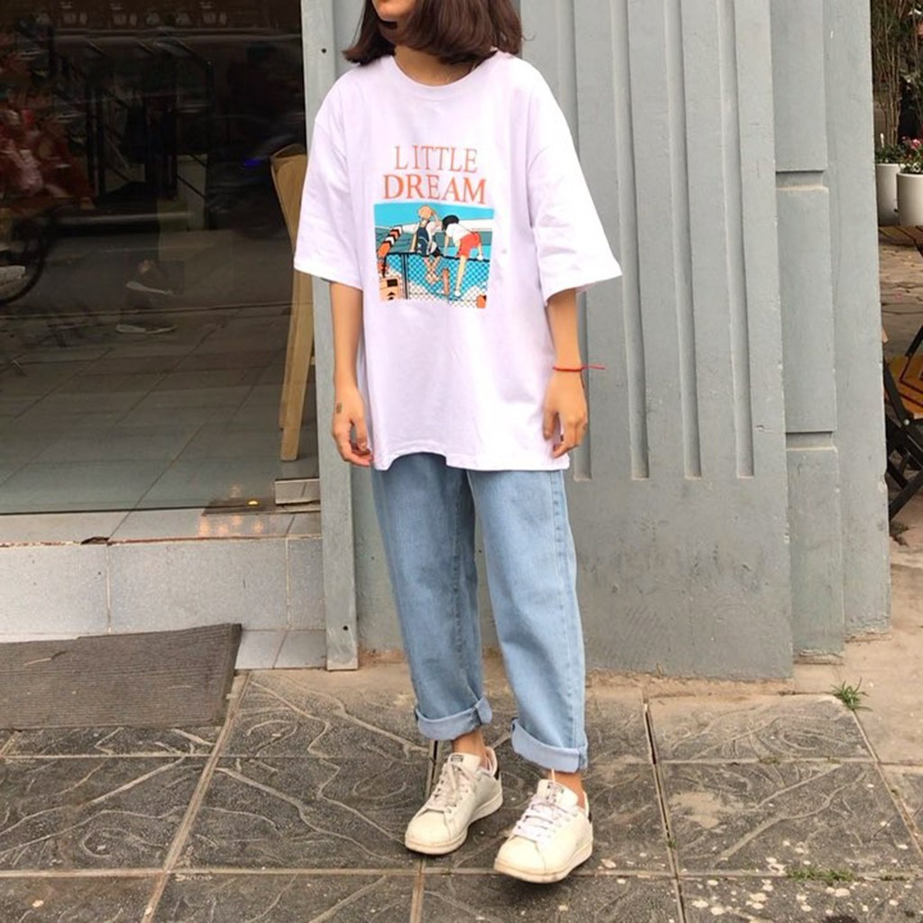 Quần Jean Nam Nữ Ống Suông Unisex 2 Túi Trước - Kiểu quần jeans nam nữ Baggy vải bò VAKADO