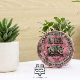 Pomade vuốt tóc Reuzel Pink 113g | Pomade vuốt tóc Nam caoc cấp REUZEL