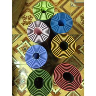 Thảm tập yoga 6mm 2 lớp