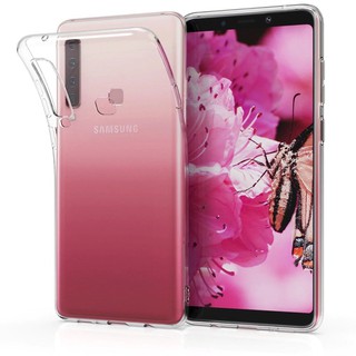 Ốp lưng dẻo silicon dành cho Samsung Galaxy A9 2018 Ultra Thin (mỏng 0.6mm, Trong suốt)