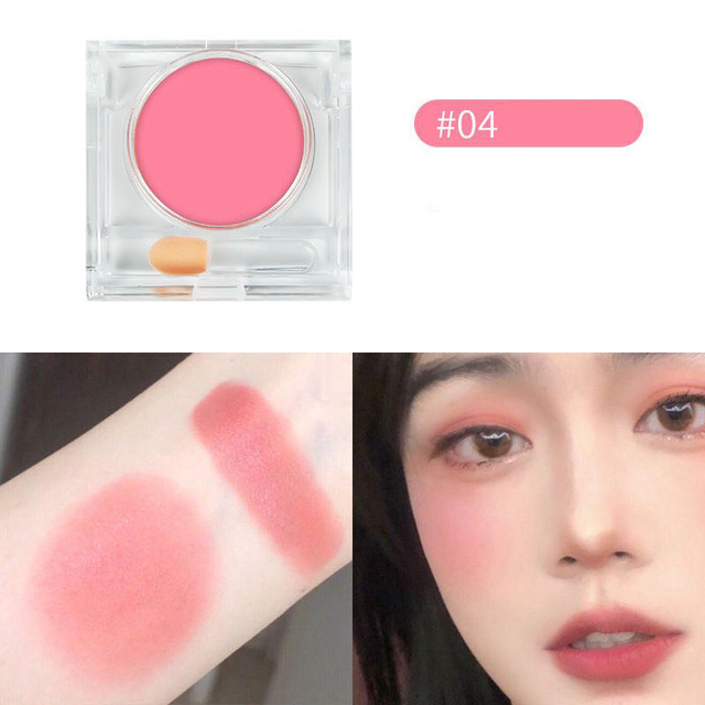 [Hàng mới về] Phấn má hồng mini dưỡng ẩm chống nước trang điểm tự nhiên làm đẹp phong cách Hàn Quốc