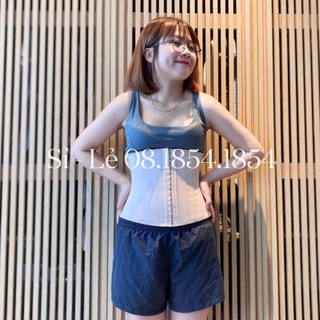 Đai Nịt Bụng corset latex cao su non 25 xương siết eo giảm mỡ bụng Hy Lạp Hàng Chuẩn cao cấp