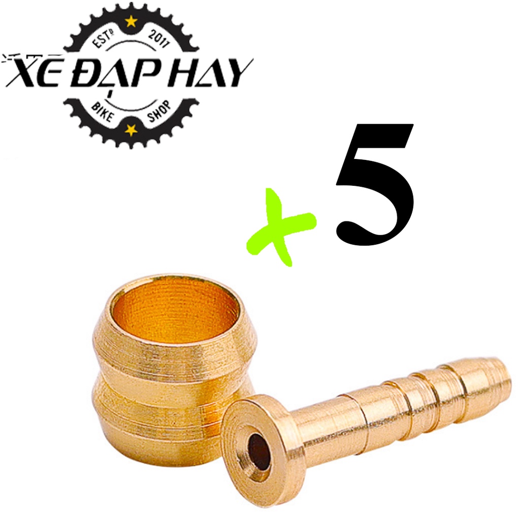 05 Bộ Kim Bấm Đầu Dây Phanh Dầu | Dụng Cụ Sửa Chữa &amp; Bảo Dưỡng Xe Đạp Thể Thao