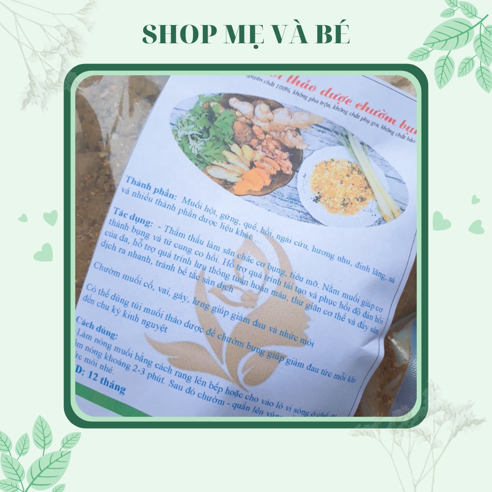 Muối thảo dược sau sinh