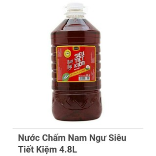 Nước mắm nam ngư siêu tiết kiện 4.8L