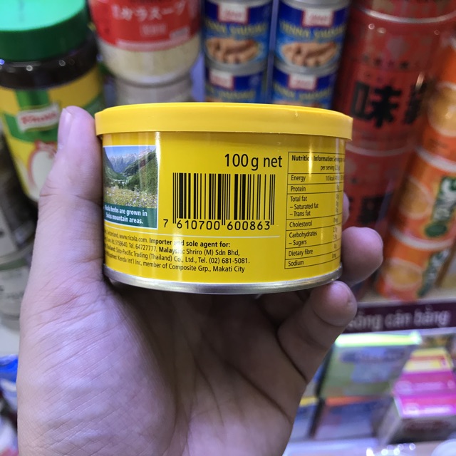 [HŨ 100G] Kẹo Ngậm Thảo Mộc RICOLA ORIGINAL HERB 100g - Thụy Sỹ