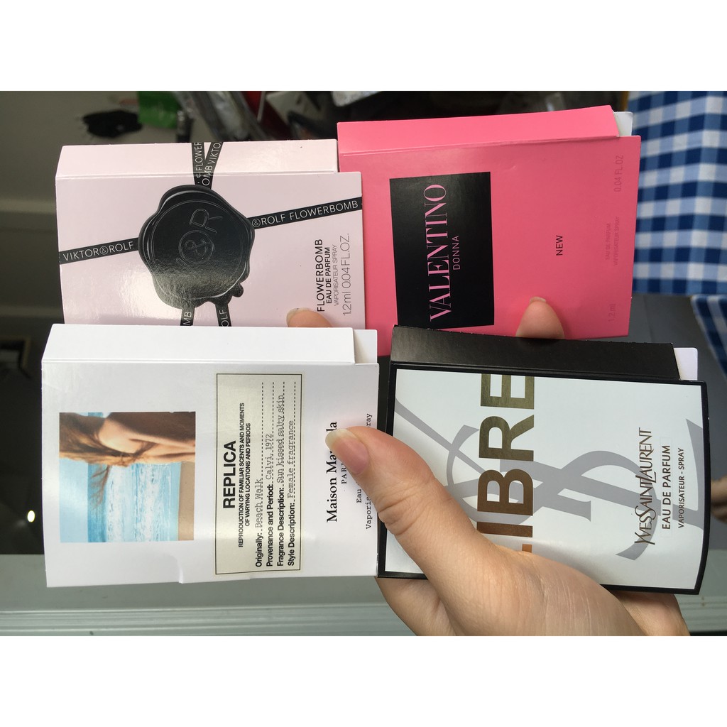 Set 7 mẫu thử nước hoa cao cấp Sephora | Thế Giới Skin Care