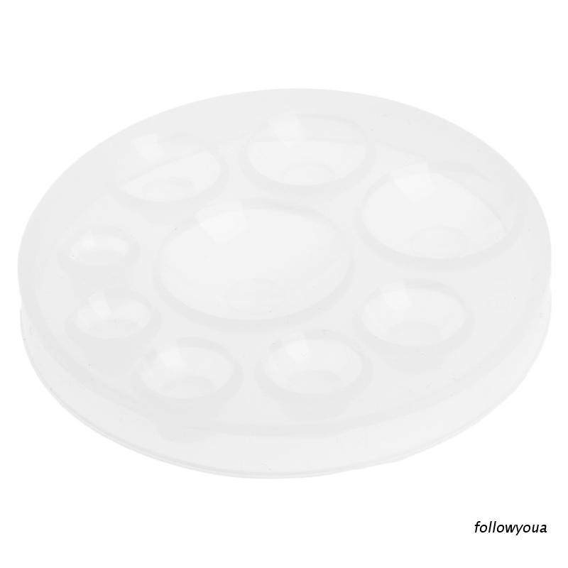 Khuôn Silicone Làm Mặt Dây Chuyền Hình Tròn Diy