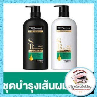 Dầu Gội & Dầu Xã Tresemme Split Recovery ( màu xanh lá) [FREESHIP]