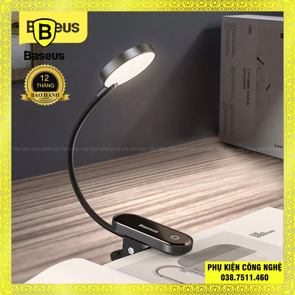 Đèn đọc sách bảo vệ mắt Baseus Mini Clip Lamp