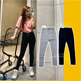 Quần legging nữ𝑭𝒓𝒆𝒆𝒔𝒉𝒊𝒑Quần Jean Cạp Cao Co Giãn Thoải Mái - SAMKID