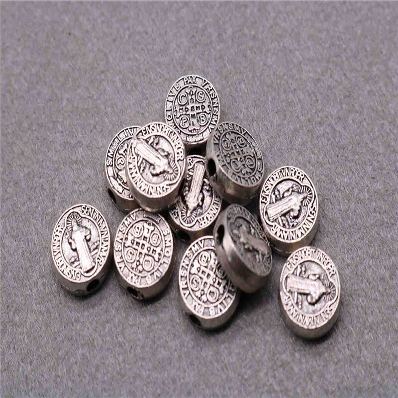 Bộ 40 Hạt charm Lỗ Lớn Làm Trang Sức