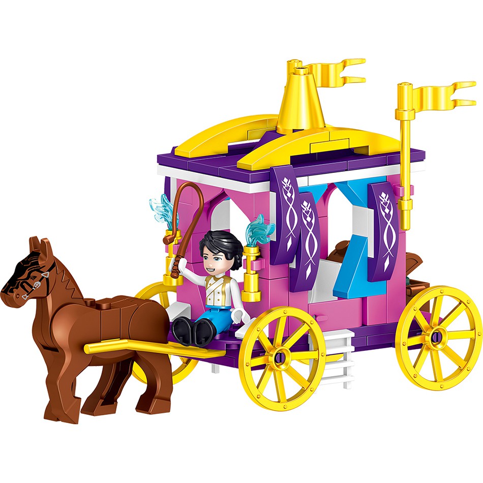 Bộ Đồ Chơi Lắp Ráp lego Công Chúa Thiên Đường 4 Trong 1 Tiêu Chuẩn Làm Quà Tặng Sinh Nhật Cho Bé lego