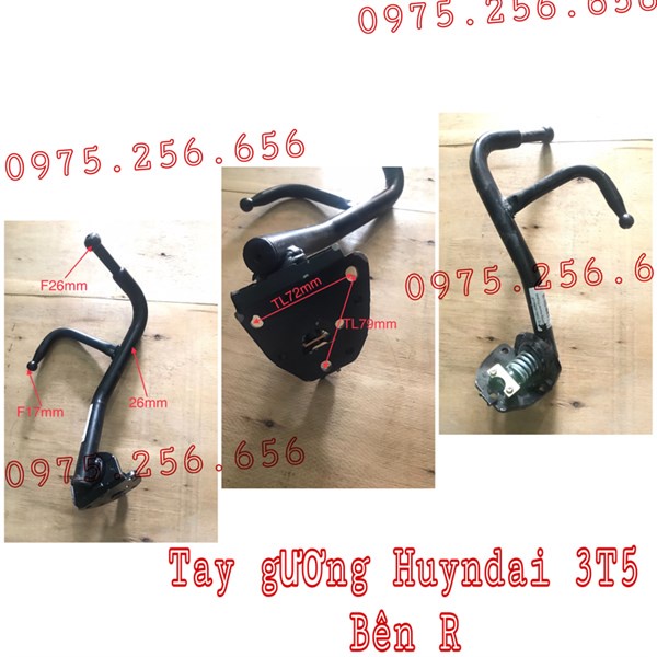 Tay gương HD 3T5 tay gương ô tô huyndai hd72
