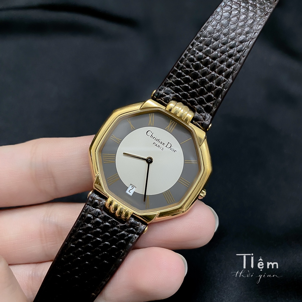 - Chiristian Dior - NỮ - Đồng hồ USED Thụy Sĩ >>> SWISS MADE / CHỐNG NƯỚC