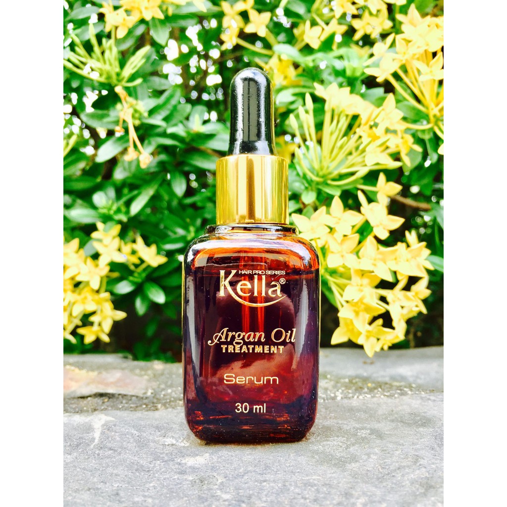 Tinh dầu phục hồi tóc Kella Argan Oil Treatment Serum 30ml