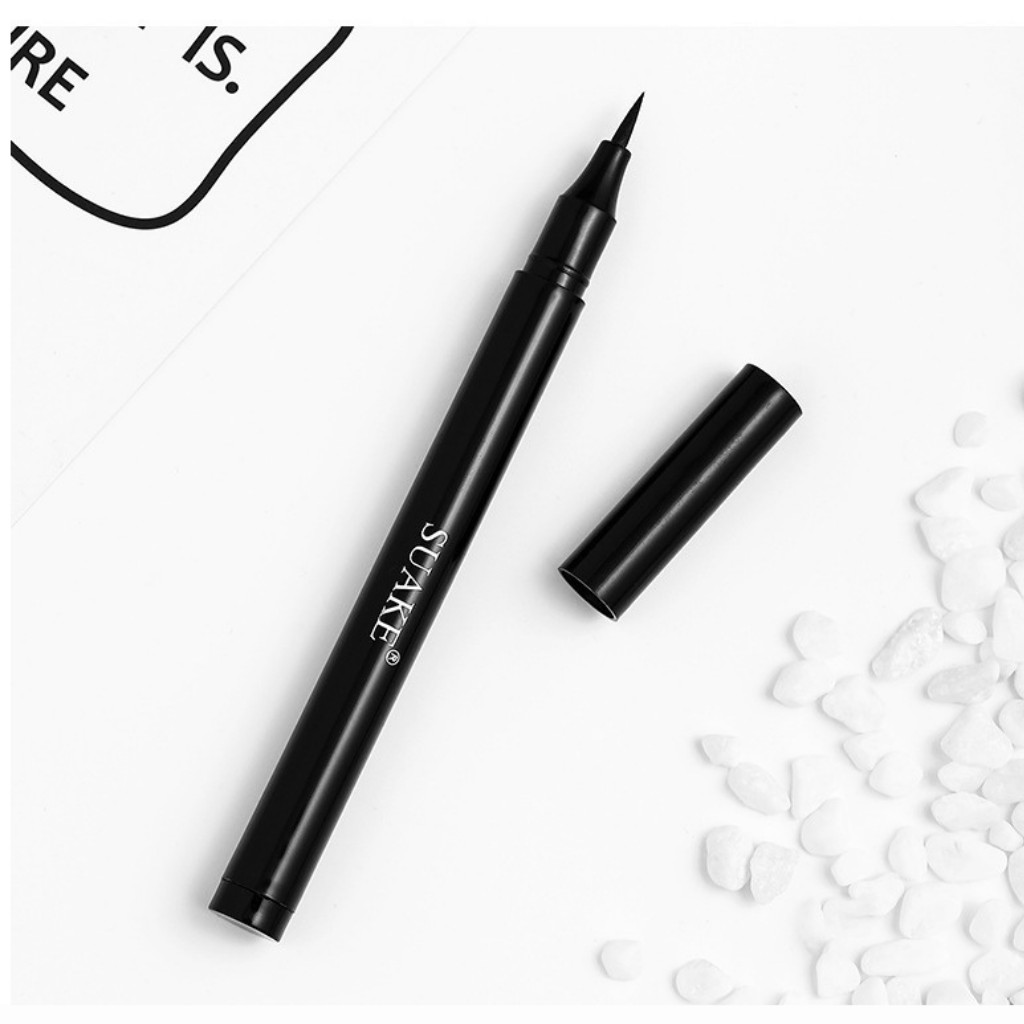 Bút Kẻ Mắt Trang Điểm Dạng Lỏng SUAKE Nhanh Khô Không Thấm Nước