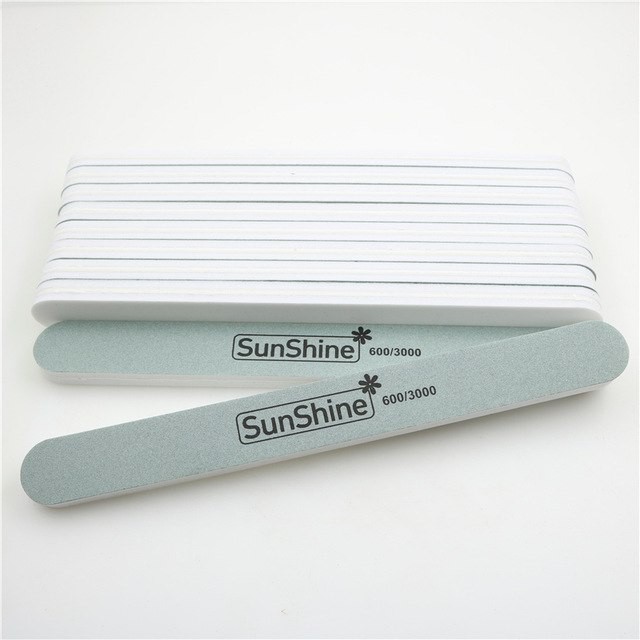 Dũa bóng mài móng chuyên nghiệp Sunshine 600/3000 (1 chiếc) - Nail Store