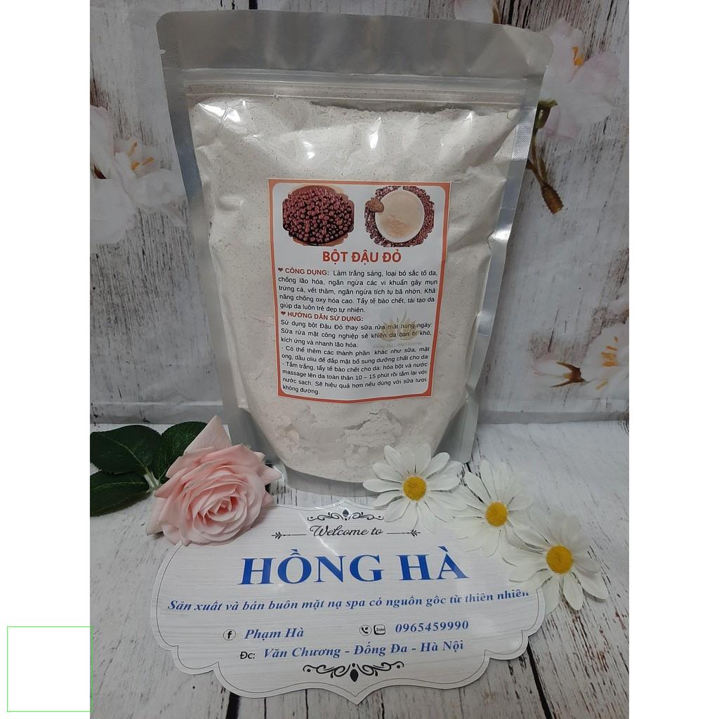 [GIÁ XƯỞNG] 1kg bột đậu đỏ nguyên chất loại hạt nhỏ tắm trắng đắp mặt