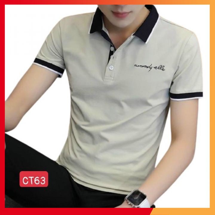 Áo Thun Nam, Áo Phông Nam, Dáng Ôm Body, Không Nhăn, Không xù Hit Hót Thời Trang Cao Cấp tp_shop_87 ms6011