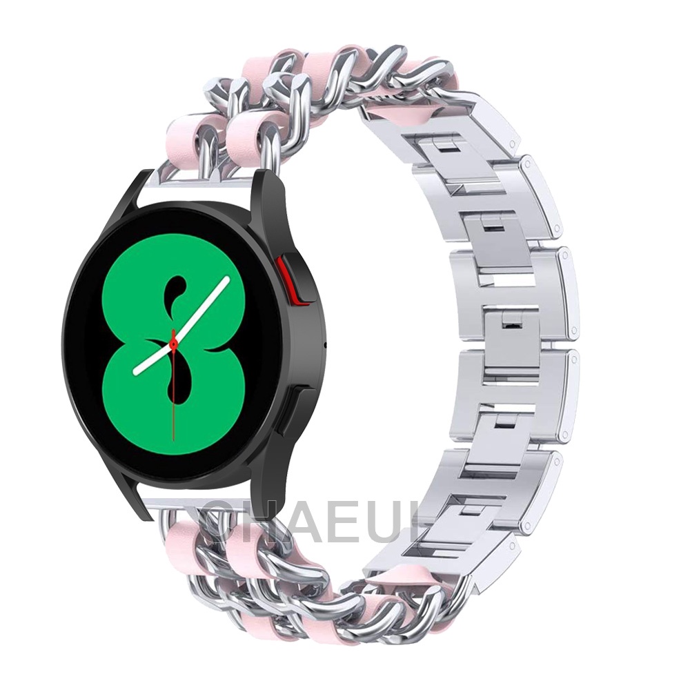 Dây Đeo Inox Cho Đồng Hồ Thông Minh Samsung Galaxy Watch 4 5 Pro 40mm 44mm 45mm Classic 42mm 46mm