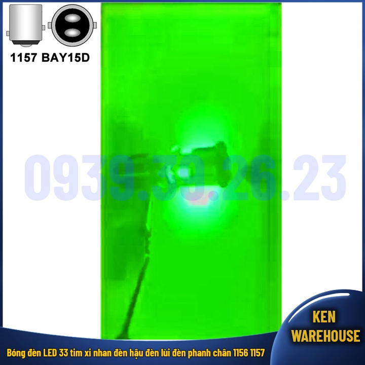 Đèn hậu LED hiệu ứng Audi Stop F1 gắn vừa tất cả các loại xe máy và xe hơi chân S25 BAY15D 1157GIÁ 1 BÓNG