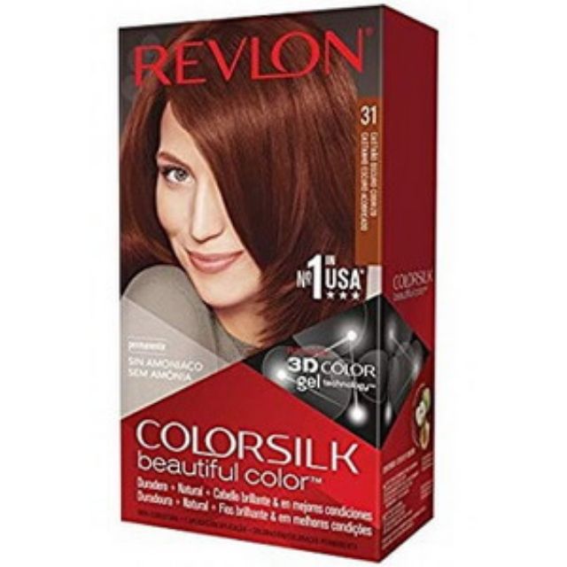 THUỐC NHUỘM TÓC REVLON COLOR SILK BEAUTIFUL 3D COLOR Số 30 - 31 - 32