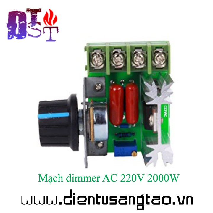 ✅ [RẺ NHẤT VIỆT NAM] ⚡ Mạch dimmer AC 220V 2000W