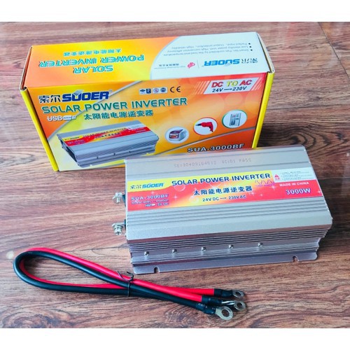 Máy đổi nguồn điện 24V 3000W Suoer - SUA-3000BF