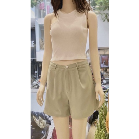 Ceci Cela - Quần Short Ống Vừa Năng Động Basic Short 0422