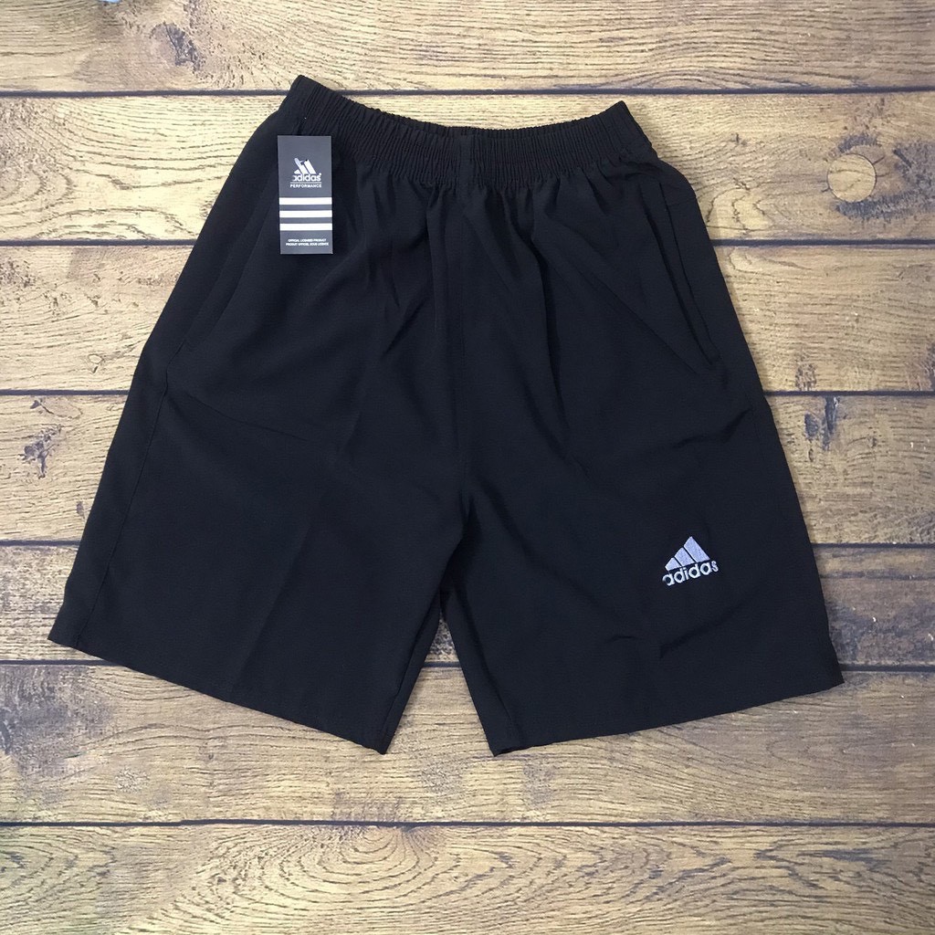 Quần đùi nam 😎 Freeship 😎 Giảm ngay 5k khi nhập mã [ quần_thể_thao ] 😎 Quần gió nam màu đen | BigBuy360 - bigbuy360.vn