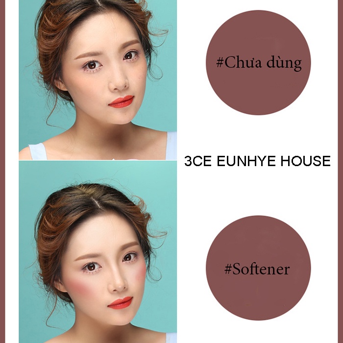 Bảng Phấn Má Hồng 3 Ô 3CE Eunhye House Makeup Combination Repair Tray | BigBuy360 - bigbuy360.vn