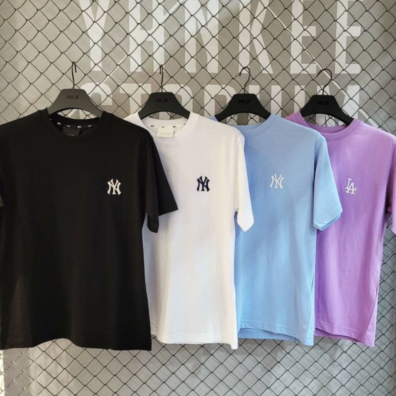[Mã WASKT304 giảm 15% tối đa 30K đơn 99K] Áo thun NY, t-shirt logo NY thêu | BigBuy360 - bigbuy360.vn