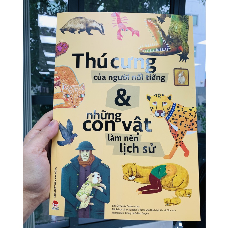 Sách - Thú cưng của người nổi tiếng và những con vật làm nên lịch sử